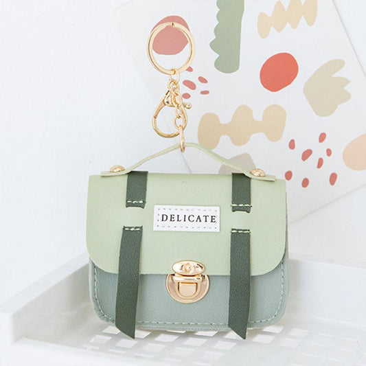 Mini Coin Purse Women's Faux Leather Small Storage Bag