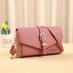 Women's Coin Purse Shoulder Bag with Detachable Strap