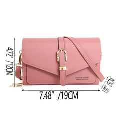 Women's Coin Purse Shoulder Bag with Detachable Strap