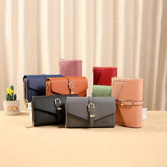 Women's Coin Purse Shoulder Bag with Detachable Strap