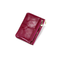 Minimalist Coin Purse Clutch Bag Zipper Wallet