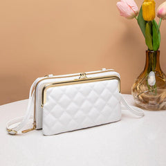 Argyle Clip Phone Bag Women's Wallet