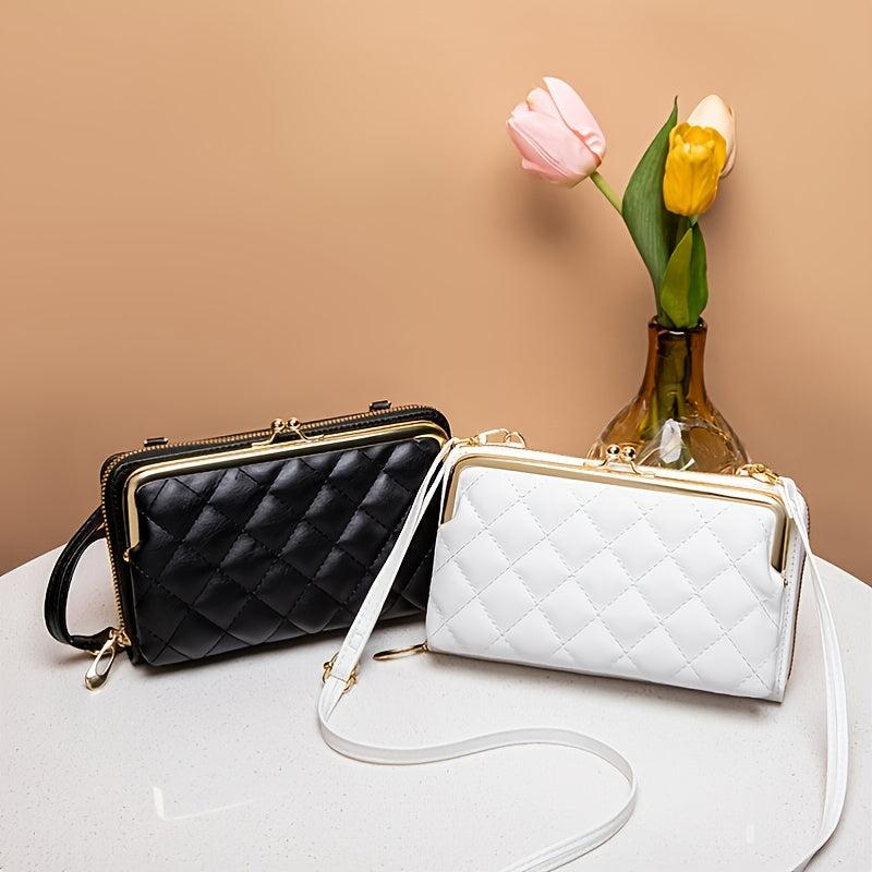 Argyle Clip Phone Bag Women's Wallet