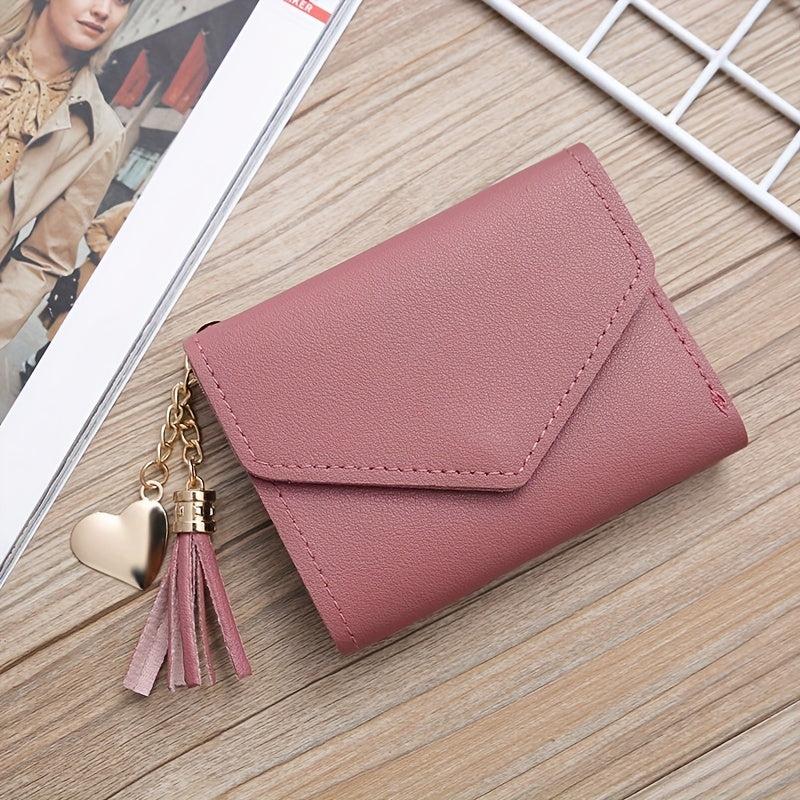 Short Wallet PU Leather Envelope Credit Card Bag