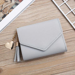 Short Wallet PU Leather Envelope Credit Card Bag