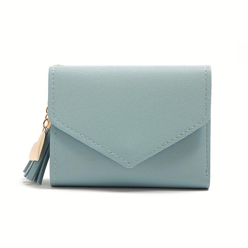 Short Wallet PU Leather Envelope Credit Card Bag