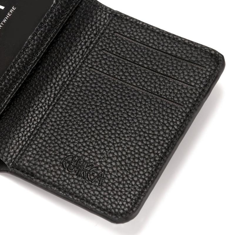 Vintage Bifold Coin Purse Multifunctional Wallet Faux Leather