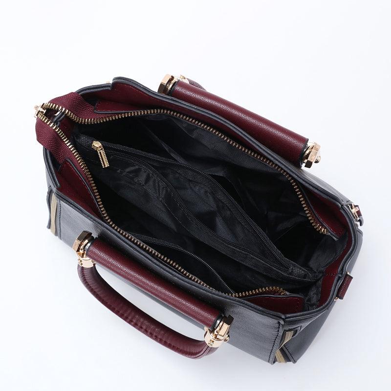Women's Work Tote Bag with Zipper Handbag and Shoulder Strap