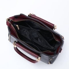 Women's Work Tote Bag with Zipper Handbag and Shoulder Strap