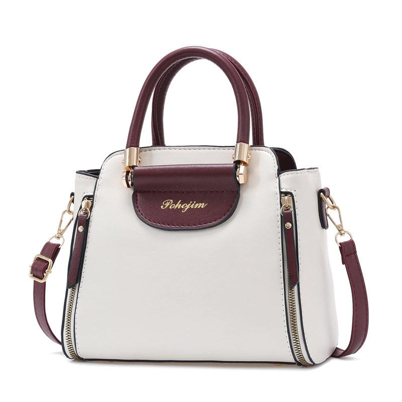 Women's Work Tote Bag with Zipper Handbag and Shoulder Strap