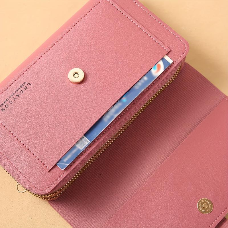 Mini Flap Zipper Crossbody Bag PU Leather Textured Bag Purse