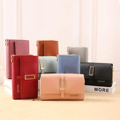 Mini Flap Zipper Crossbody Bag PU Leather Textured Bag Purse