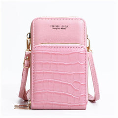 Zipper Phone Bag Coin Purse Mini Shoulder Bag