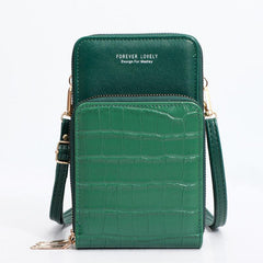 Zipper Phone Bag Coin Purse Mini Shoulder Bag