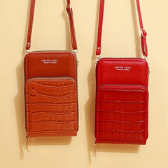 Zipper Phone Bag Coin Purse Mini Shoulder Bag