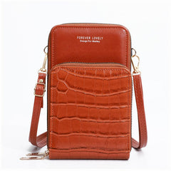 Zipper Phone Bag Coin Purse Mini Shoulder Bag