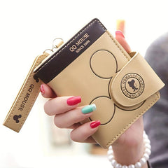 Cartoon Pattern Short Wallet Coin Purse Women's Card Hoder