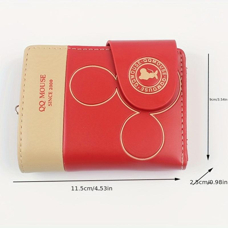 Cartoon Pattern Short Wallet Coin Purse Women's Card Hoder
