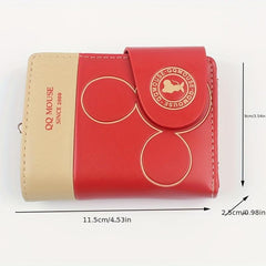 Cartoon Pattern Short Wallet Coin Purse Women's Card Hoder