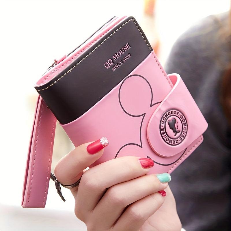 Cartoon Pattern Short Wallet Coin Purse Women's Card Hoder