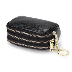 Women's Mini Coin Purse Zipper Clutch Bag Card & Key Pouch