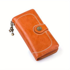 Vintage Long Coin Purse Clutch Phone Bag