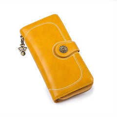 Vintage Long Coin Purse Clutch Phone Bag
