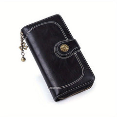 Vintage Long Coin Purse Clutch Phone Bag