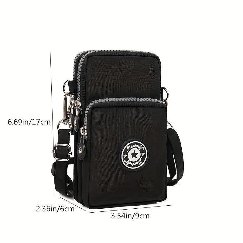 Sports Armband Phone Bag Outdoor Travel Crossbody Bag Women's Mini Pocket Purse