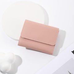 Women's Multifunctional Short Wallet Faux Leather Clutch Bag