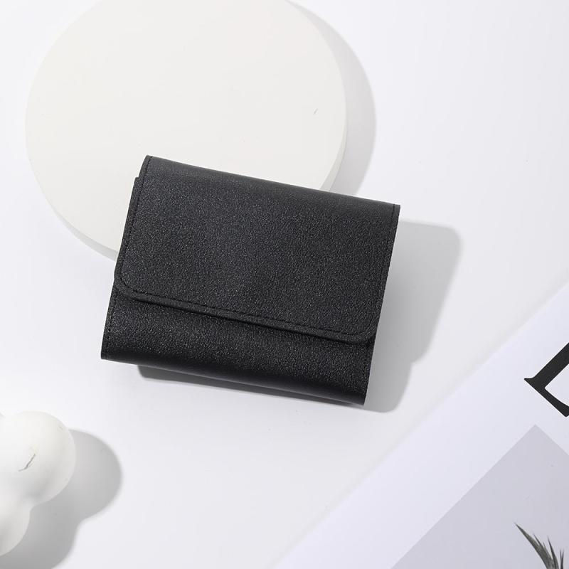 Women's Multifunctional Short Wallet Faux Leather Clutch Bag