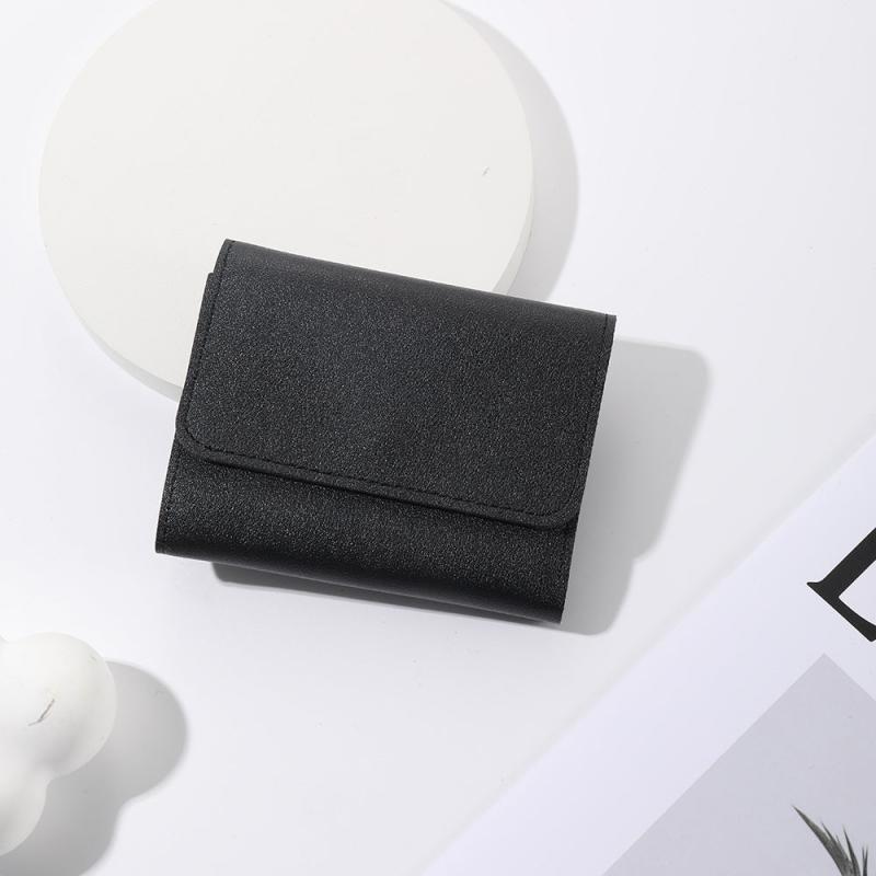 Women's Multifunctional Short Wallet Faux Leather Clutch Bag