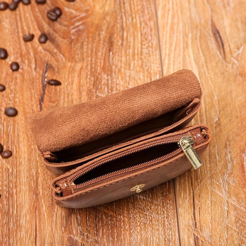 Women's Mini Coin Purse Flap Clutch Snap Versatile Purse