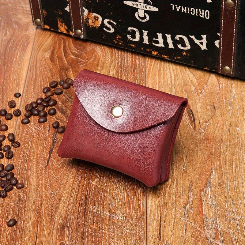 Women's Mini Coin Purse Flap Clutch Snap Versatile Purse