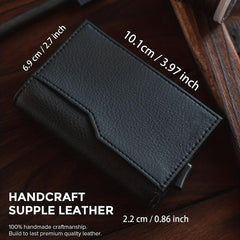 Automatic Pop Up Women's Wallet RFID Clutch Purse