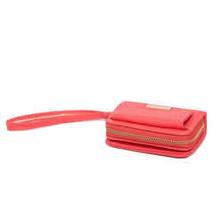 Minimalist Short Wallet Clutch Coin Purse with Wristband