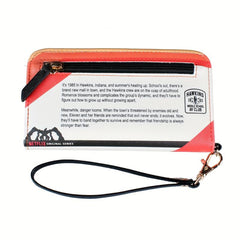 Letter Print Long Wallet Coin Purse Clutch Purse Wristband
