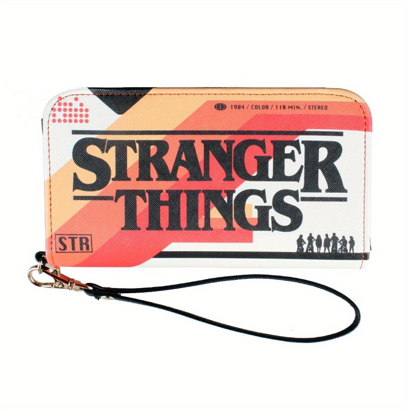 Letter Print Long Wallet Coin Purse Clutch Purse Wristband