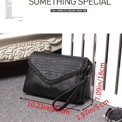 Women Leather Shoulder Crossbody Cell Phone Bag Coin Bag Pocket Laminated