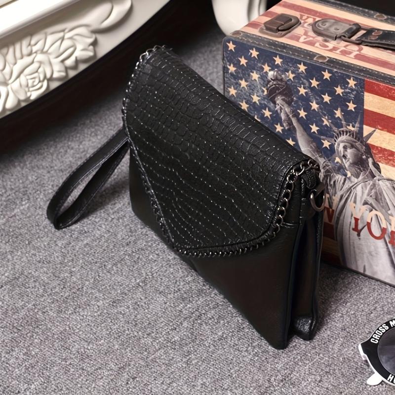 Women Leather Shoulder Crossbody Cell Phone Bag Coin Bag Pocket Laminated