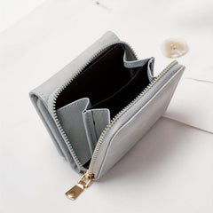 Minimalist Trifold Card Wallet Clutch Coin Purse