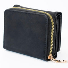 Minimalist Trifold Card Wallet Clutch Coin Purse