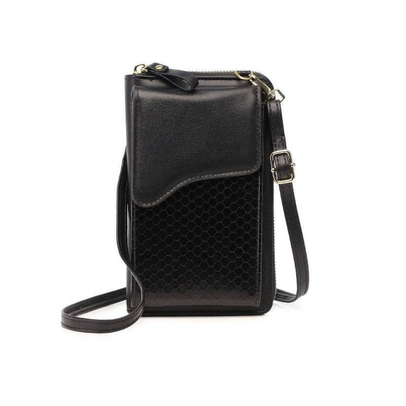 Zip Around Phone Wallet Coin Purse Shoulder Bag