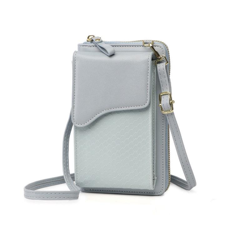 Zip Around Phone Wallet Coin Purse Shoulder Bag