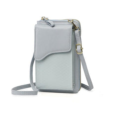 Zip Around Phone Wallet Coin Purse Shoulder Bag
