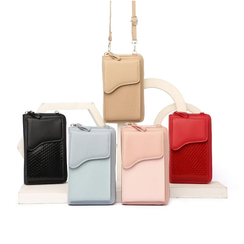 Zip Around Phone Wallet Coin Purse Shoulder Bag