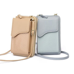 Zip Around Phone Wallet Coin Purse Shoulder Bag