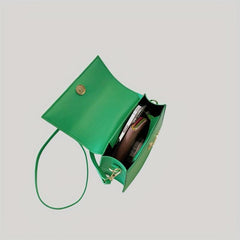 Women's Letter Square Crossbody Bag with Round Handle