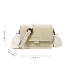 Frosted Crossbody Shoulder Bag Women's Handbag