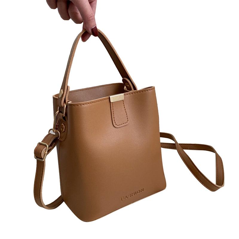 Stylish Bucket Bag Crossbody Top Handle Satchel Purse